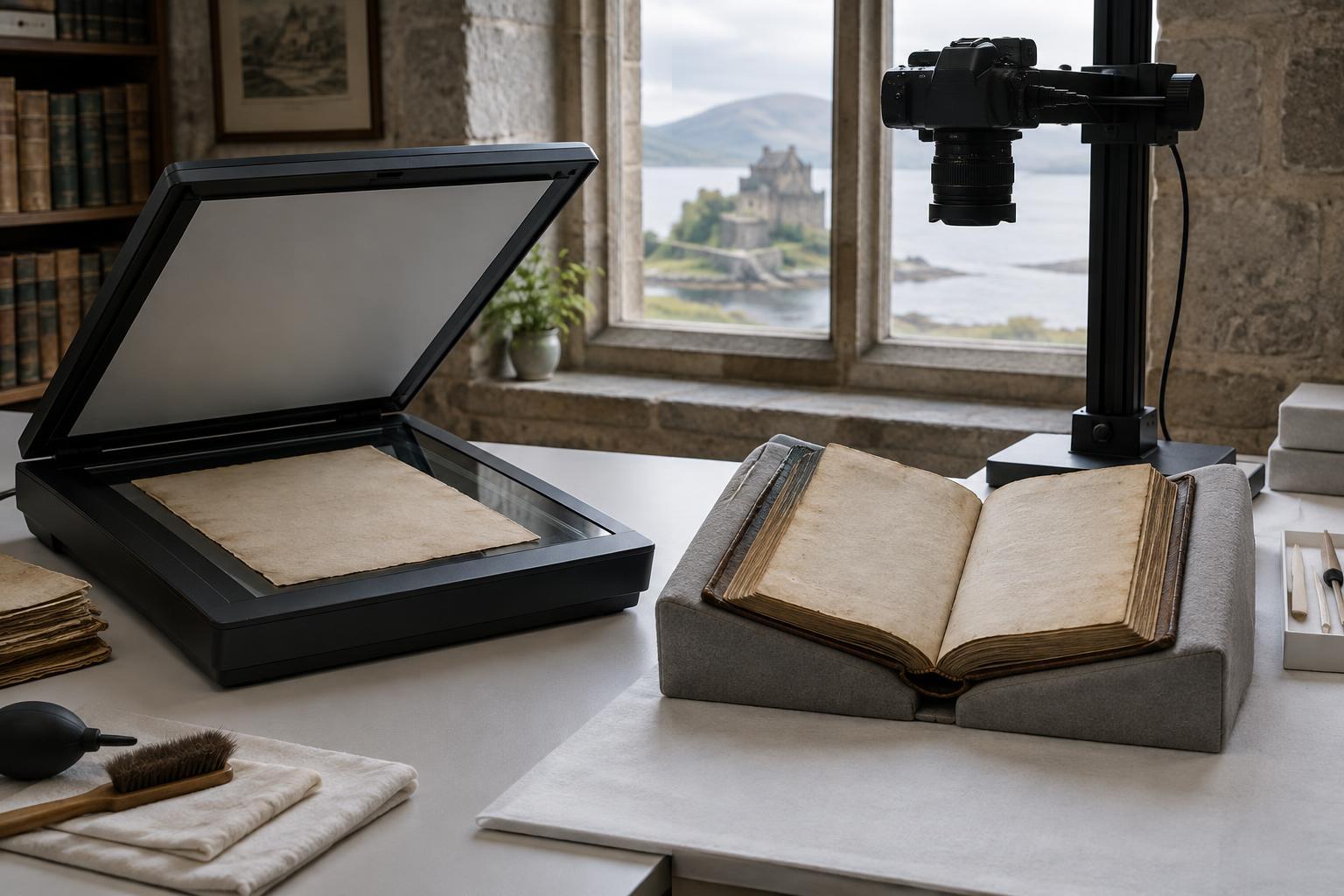 Scanning or Photographing Historical Documents: Which Works Best?