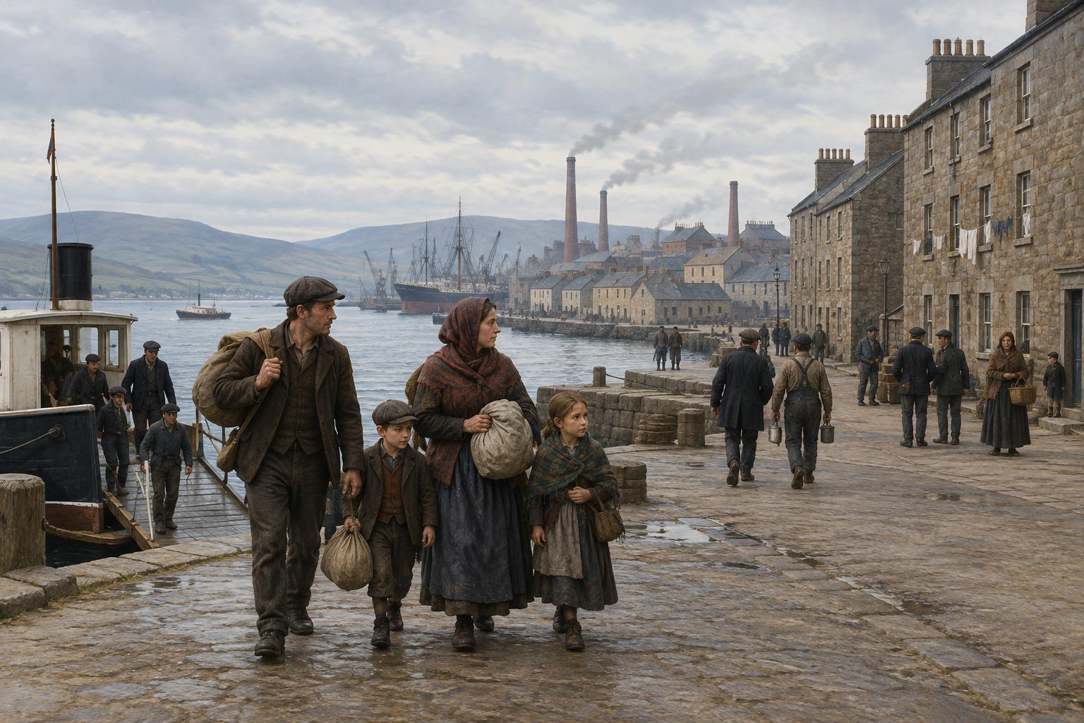 Irish Migration to Scotland: Settlement, Work and Religious Tensions