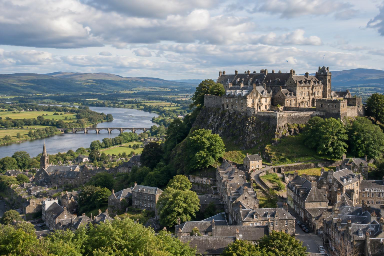 A First-Time Visitor’s Guide to Stirling Castle and Its Historic Landscape